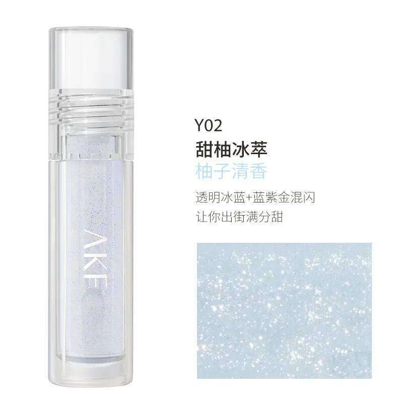 AKF Oil Mirror Glaze Lip Gloss Glass Transparent Lipstick Overlay Moisturizing Nourish Makeup Beauty Cosmetics Skincare X250705