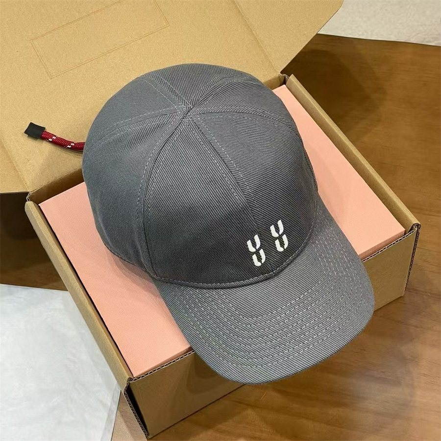 Designer Women Mens Hat Ball Caps Unisex Casquette Casual Cap Pull The Drawstring Baseball Cap Solid Letter Cap Adjustable Hats Bucket Hat Top Quality Mu Muis H 5D1