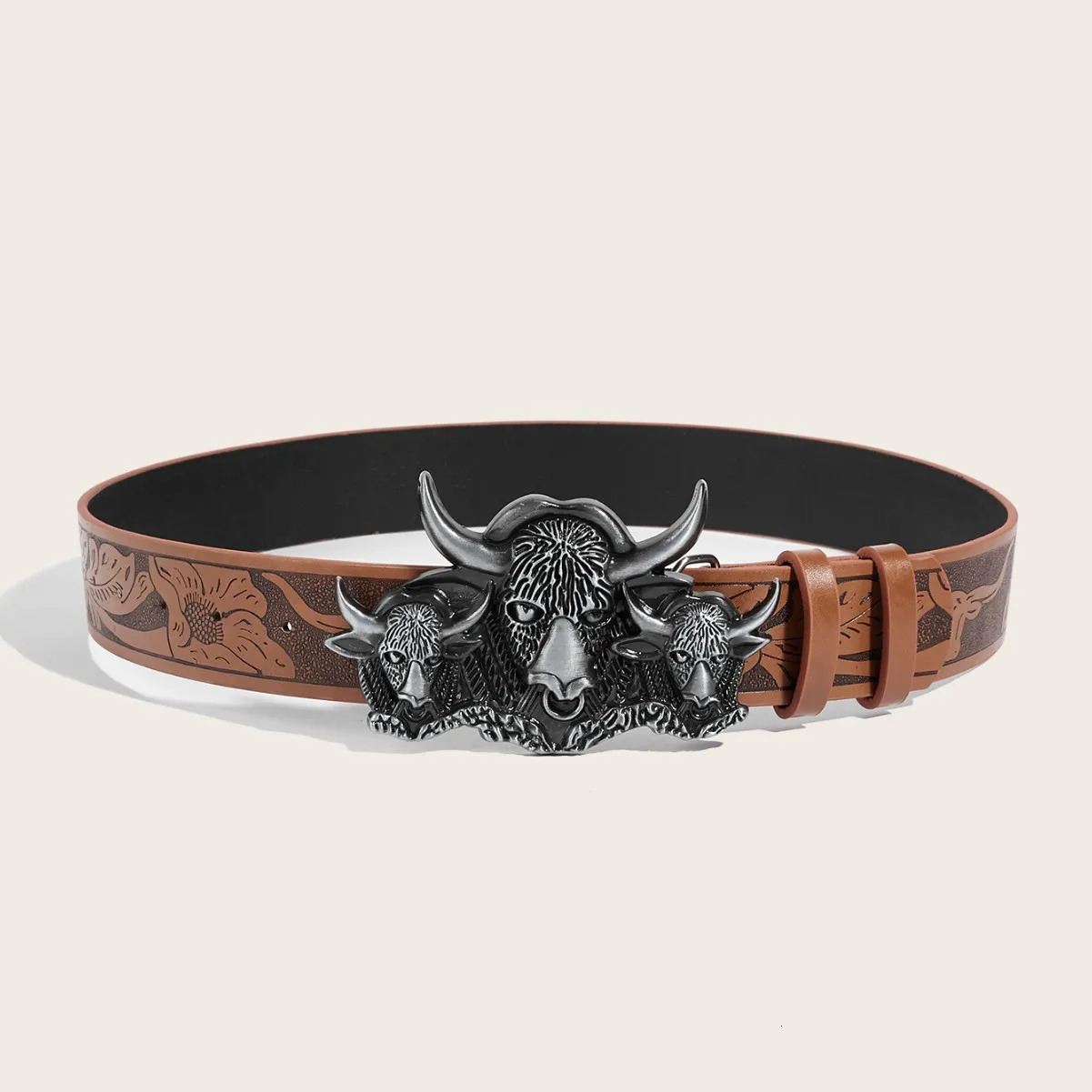 Western Belt Men Genuine Leather Belts for Men Women Cowboy Cowgirl Big Letters Buckle Gold Male Belts Long Black Brown Quality 250701