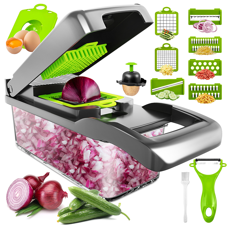 High cost performance kitchen vegetable cutting multifunctional slicer vegetable cutting machine in stock