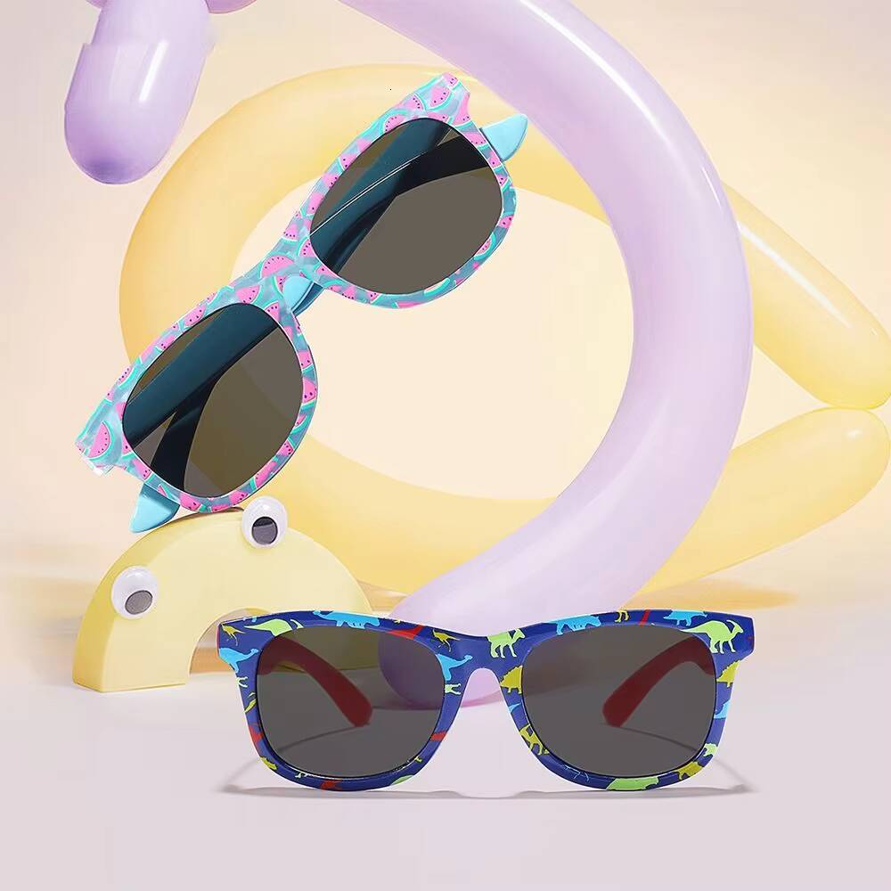 Cartoon Square Frame Dinosaur ChildrenS Shades Ultraviolet-Proof kids eyewear Sun Protection Sunglasses for Party ddmythur Z260305