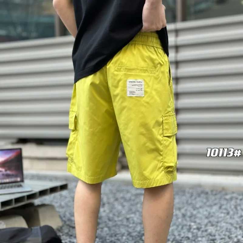 2025 Summer American Tooling Shorts Mens Multi-pocket Quick-drying Shorts Breathable Straight Five-point Pants Streetwear W250705