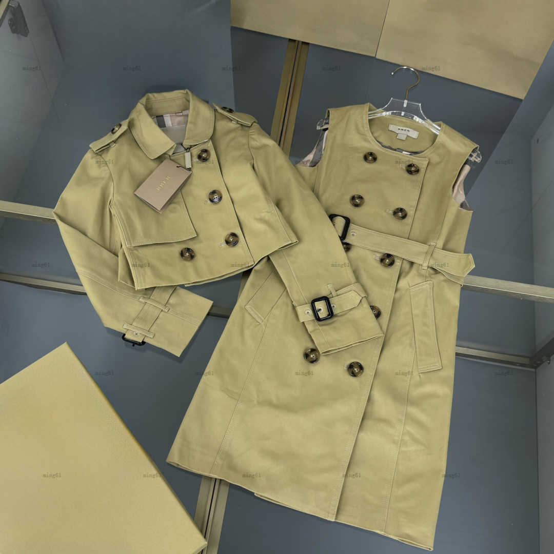 Child Product baby dress suit Girls two-piece set kids designer clothes Spring and autumn Long-sleeved jacket and skirt A082X03N033