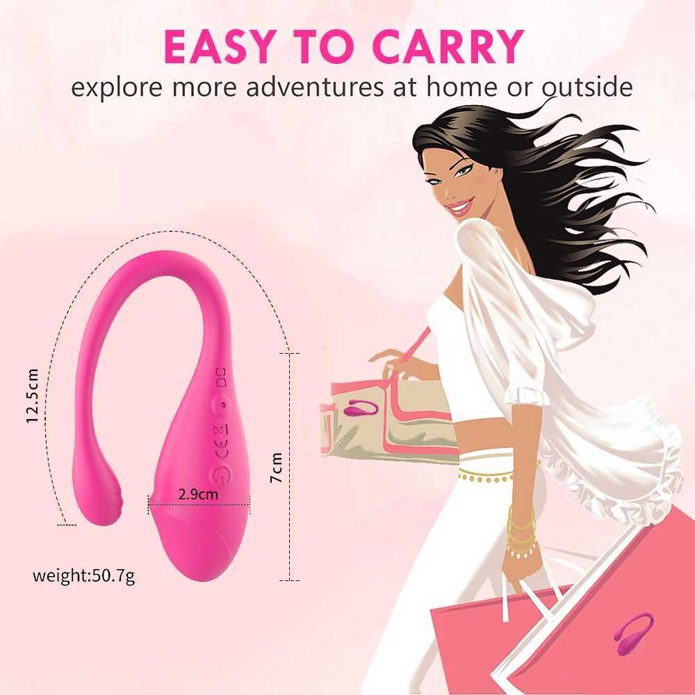 Wireless Bluetooth APP Vibrator Female Remote Control Egg Clitoris Stimulator G Spot Massager Sex Toys for Women Adults PantiesXJ250704