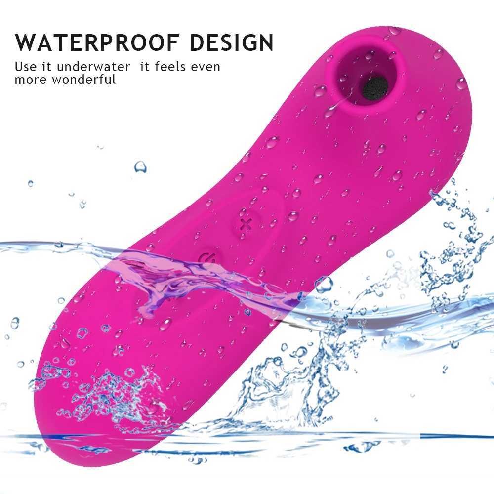 Powerful Clit Sucker Vibrator Tongue Vibrating Nipple Sucking Blowjob Clitoris Stimulator Etotic Sex Toys for Women MasturbatorXJ250704