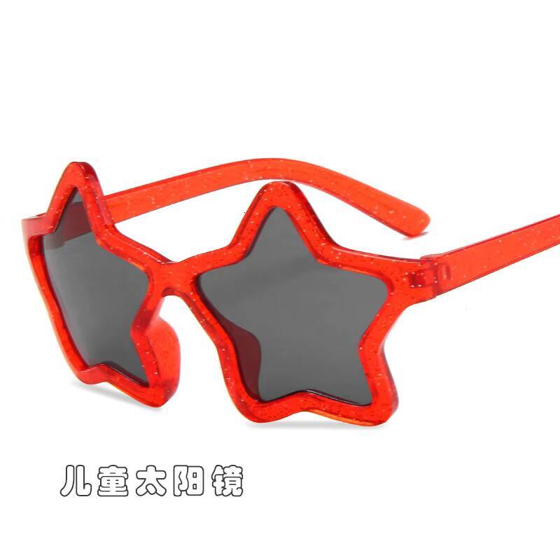Cute Five Sunglasses Baby Cartoon Star Outdoor Protection Children Lovely Sun Glasses Girl Boy Kids Gifts UV400 De Sol ddmythur Z260305