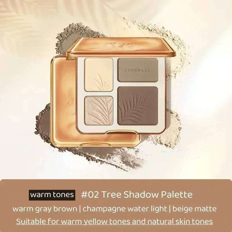 Judydoll 3d Highlighter Contour Bronzer Palette Nude Makeup Natural Color Rendering Long-Lasting Waterproof Cosmetics X250705 X250705