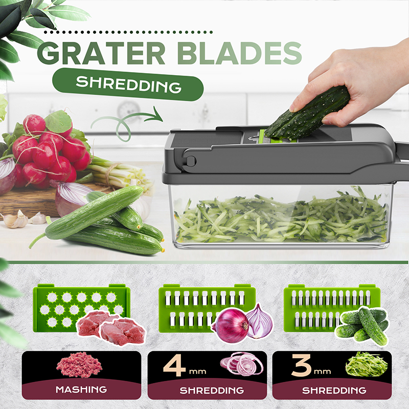 High cost performance kitchen vegetable cutting multifunctional slicer vegetable cutting machine in stock