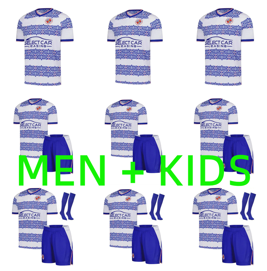 25 26 Reading FC Soccer Jerseys uniform HARTE EJARIA SHOREY BALLARD KNIBBS 2025 2026 Men Kids Kits football shirts equip adult
