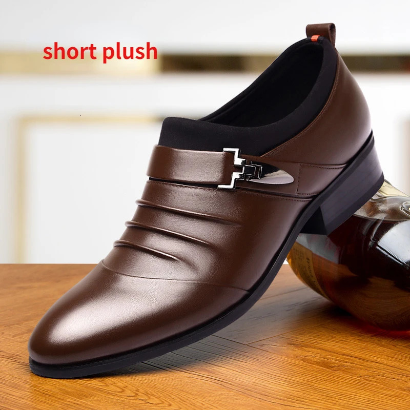 Italian Fashion Elegant Oxford Shoes For Mens Shoes Large Sizes Men Formal Shoes Leather Men Dress Loafers Man Slip On Masculino 250704