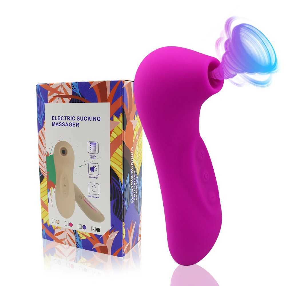 Powerful Clit Sucker Vibrator Tongue Vibrating Nipple Sucking Blowjob Clitoris Stimulator Etotic Sex Toys for Women MasturbatorXJ250704