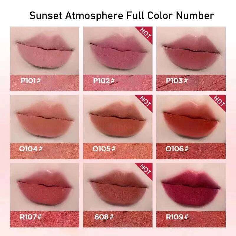 Liquid Lipstick Veet Matte d Easy to Wear Makeup Cute Lip Tint Waterproof Women Beauty Cosmetics X250705