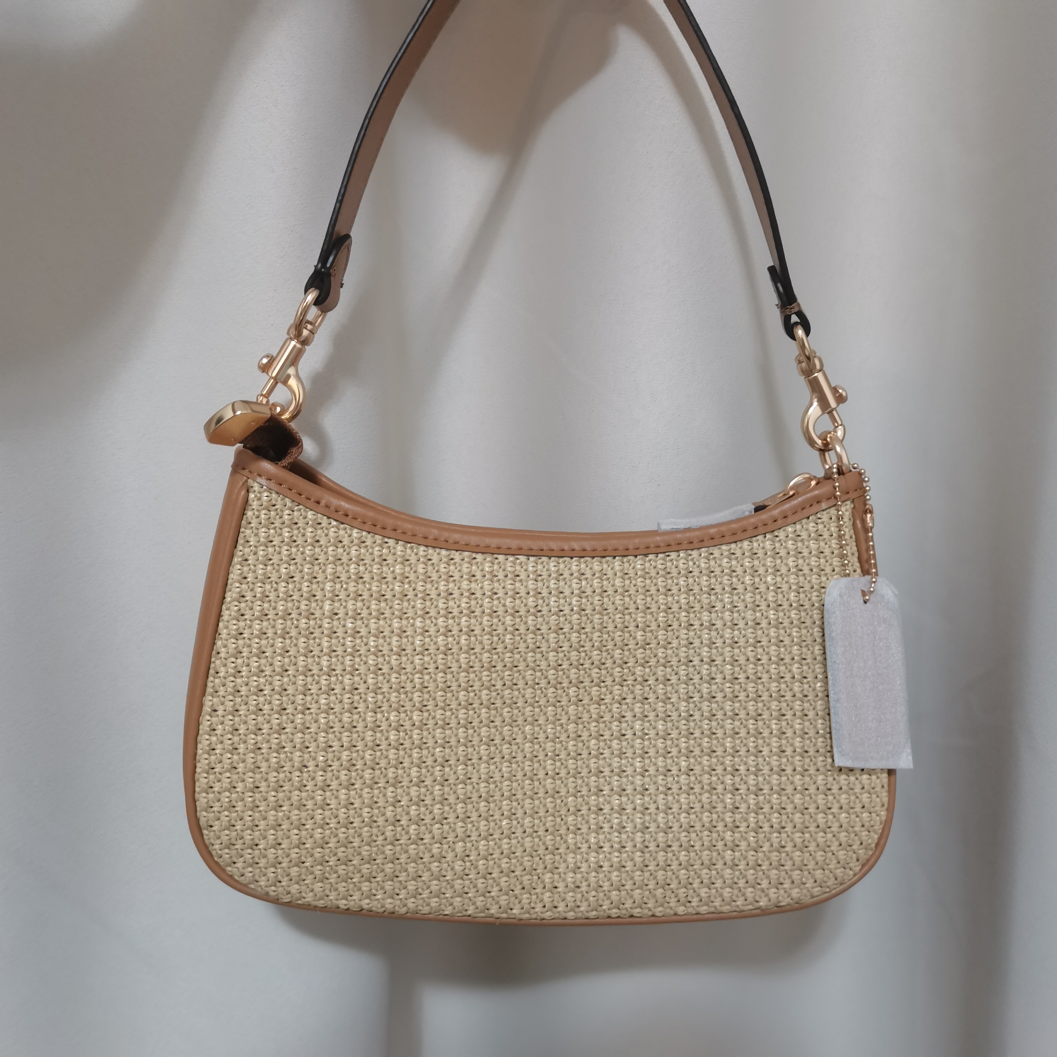 High Quality Bag For Women Double Straps Designer Teri Shoulder Nolita Crossbody Bag For Women With Chain Leather Strap Half Moon Brand Bag Handbag Pu
