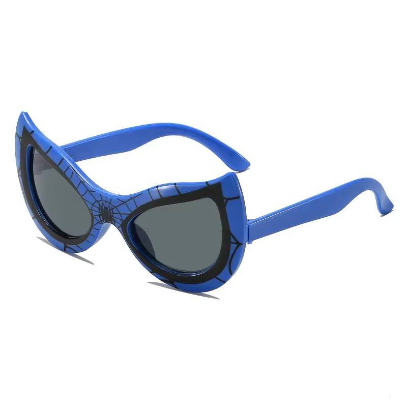 Kids Spider Sunglasses Boy Girl Cat Eye Flexible Sun Glasses UV400 Anti UVA UVB Sunshades Outdoor Goggles ddmythur Z260305