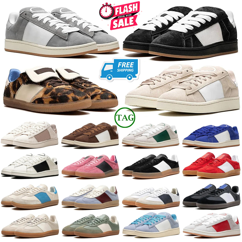 Designer Handball Mens Flat Sneakers Casual Shoes Cloud White Core Black Durable and Thick Fashionable and Simple 36-45 Free Shipping