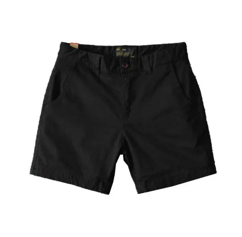 Mens Summer Slim-fit 5 Inseam Flat-Front Stretch Solid Color American Cargo Shorts Casual Sports Jogging Beach Elastic Pants W250705