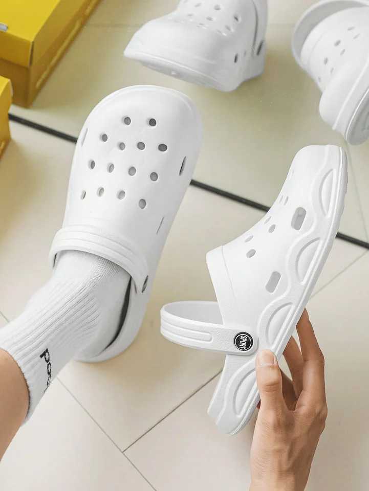 Summer Womens Clogs Casual and Versatile Garden Shoes Couples Environmentally Friendly Eva Slippers Dual-Use Beach Slippers XJ250704
