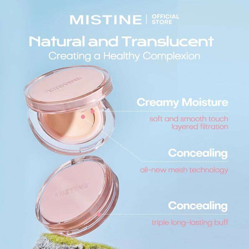MISTINE Poreless BB CC Cushion Foundation Long lasting waterproof Oil Control Concealer 13g Original Real Makeup Cosmetics X250705