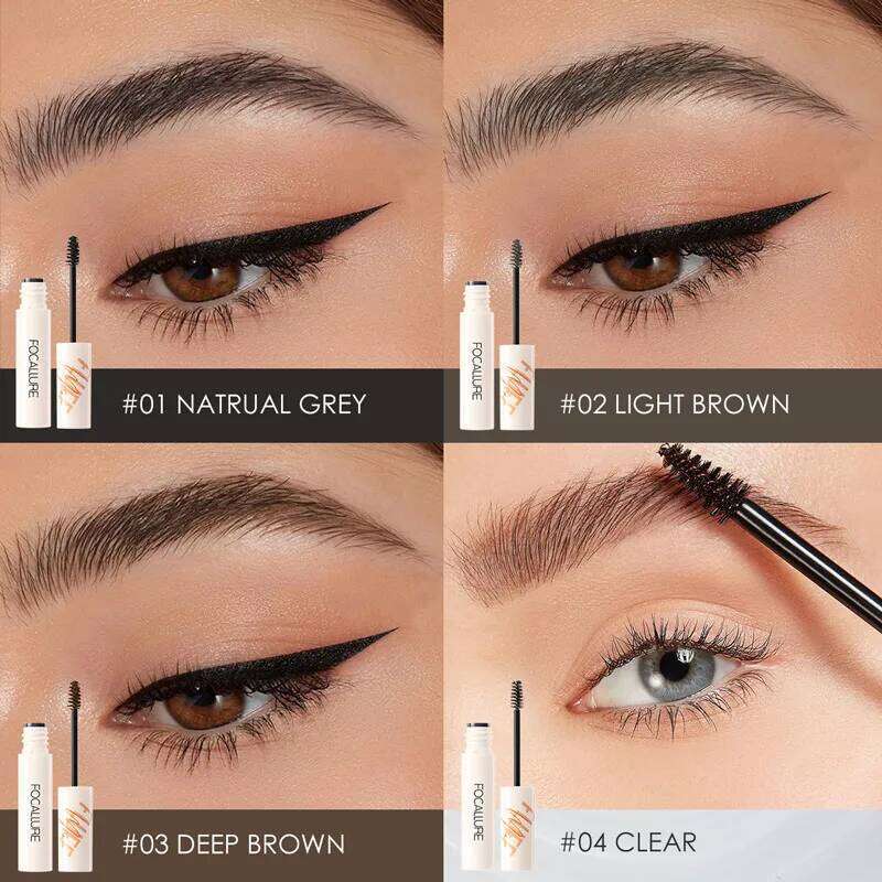 FOCALLURE Natural Brow Long Hold Waterproof Eyebrow Cream Hair Like Finish Wild Eyebrows Styling Gel Beauty Eyes Makeup X250705