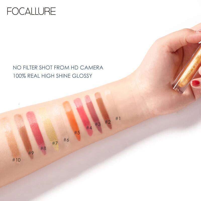 FOCALLURE Wholesale16 Colors Makeup Matte Lip Gloss Long Lasting Moisturizing Transparent Liquid Lipstick Lips Tint Cosmetic X250705