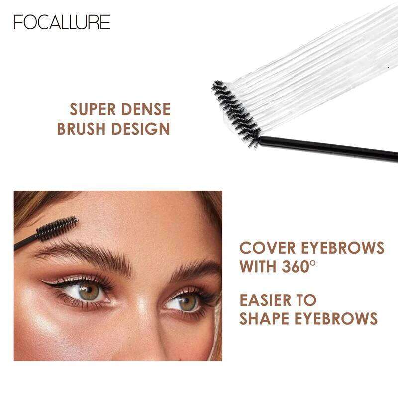 FOCALLURE 3D Feathery Wild Eyebrow Wax Waterproof Long Lasting Eye Brow Styling Soap Brows Cosmetics X250705