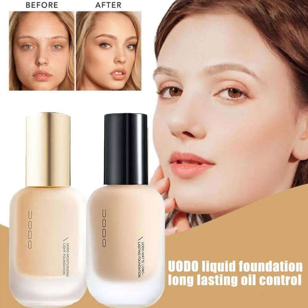 UODO Liquid Foundation Concealer Long-lasting BB Cream Waterproof Pore-minimizing Lasting Bright Dry To Oily Skin Care 30ml X250705