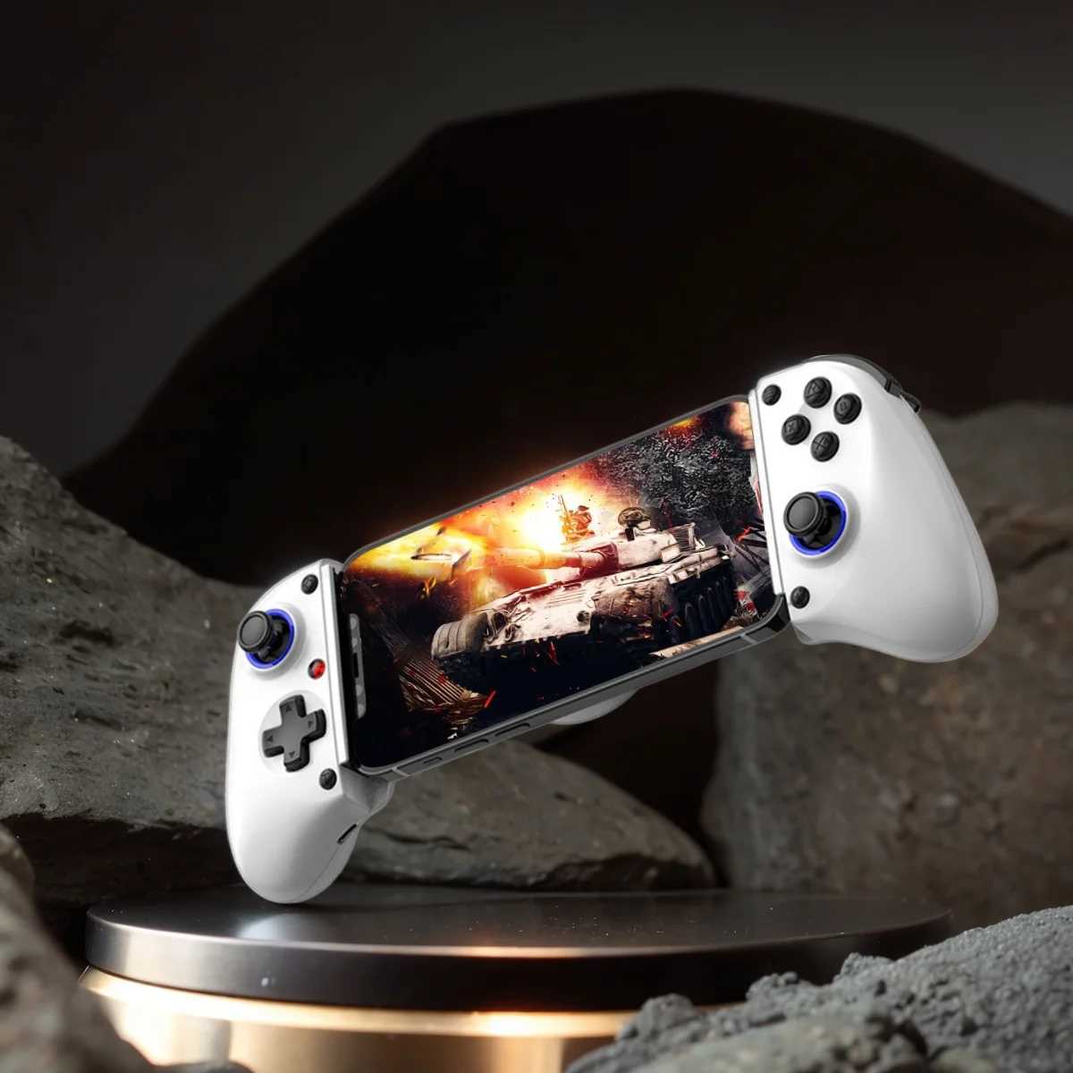 Mobile Phone Stretching Game Controller BT Wireless Gamepad Mobile Gaming Controller for Switch/PC/Android/iOS/XboxS2507074