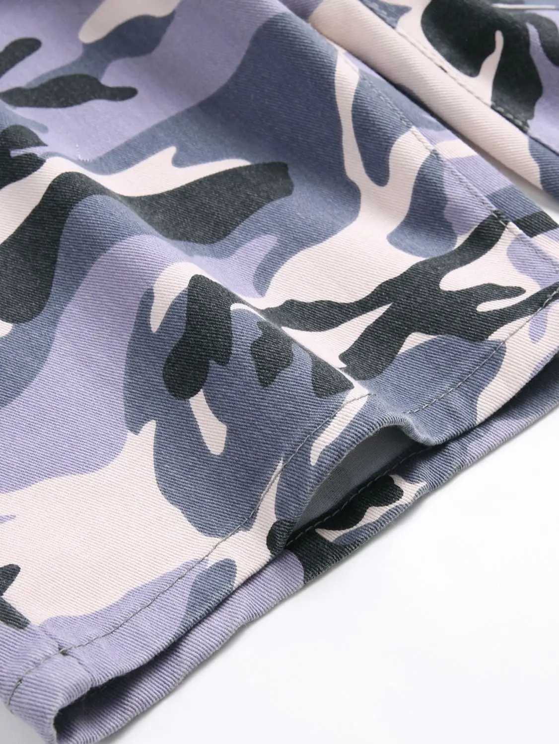 Male Short Pants Cotton Camouflage Slim Mens Bermuda Cargo Shorts 2025 Fashion Japanese Street Style Clothes Beautiful Jorts W250705