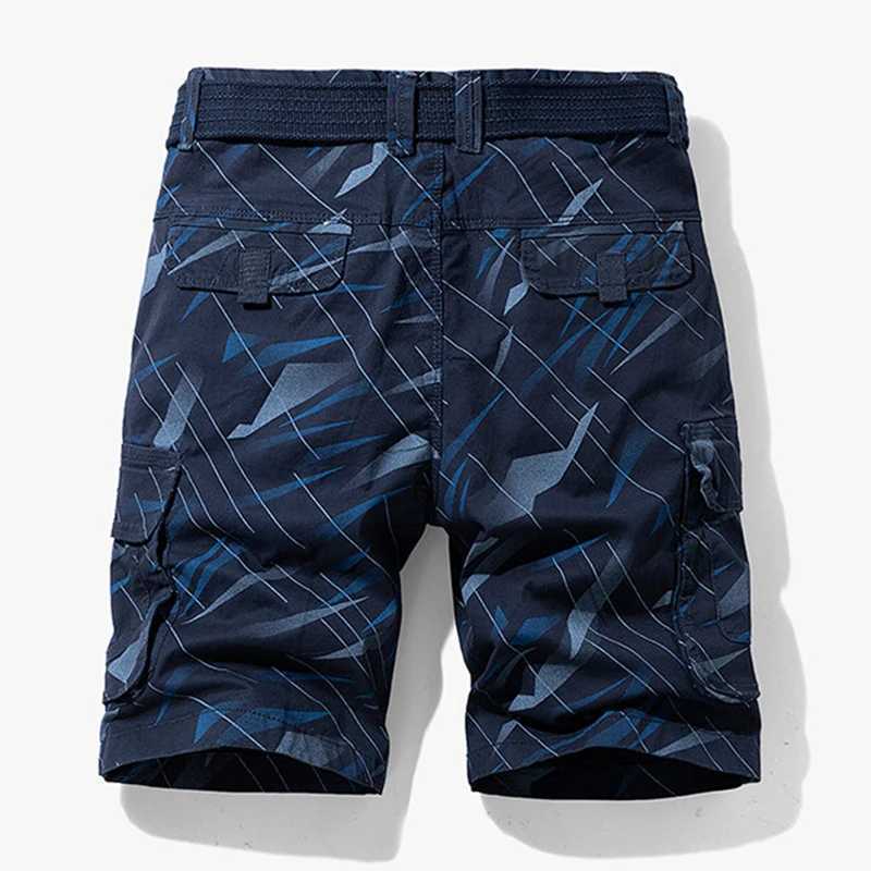 Summer Mens Cargo Shorts Men Fashion Casual Cotton Classic Brand Clothing Outdoor Military Large Size Joggers Shorts Male Hot 38 W250705
