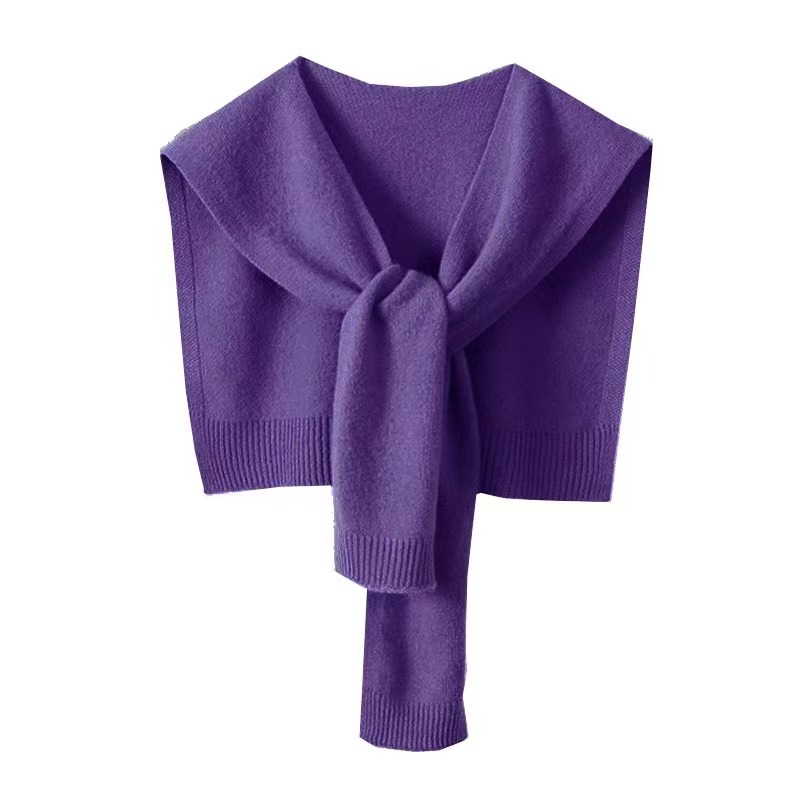 T1137 new style shawl outerwear solid color spring and autumn shawl female
