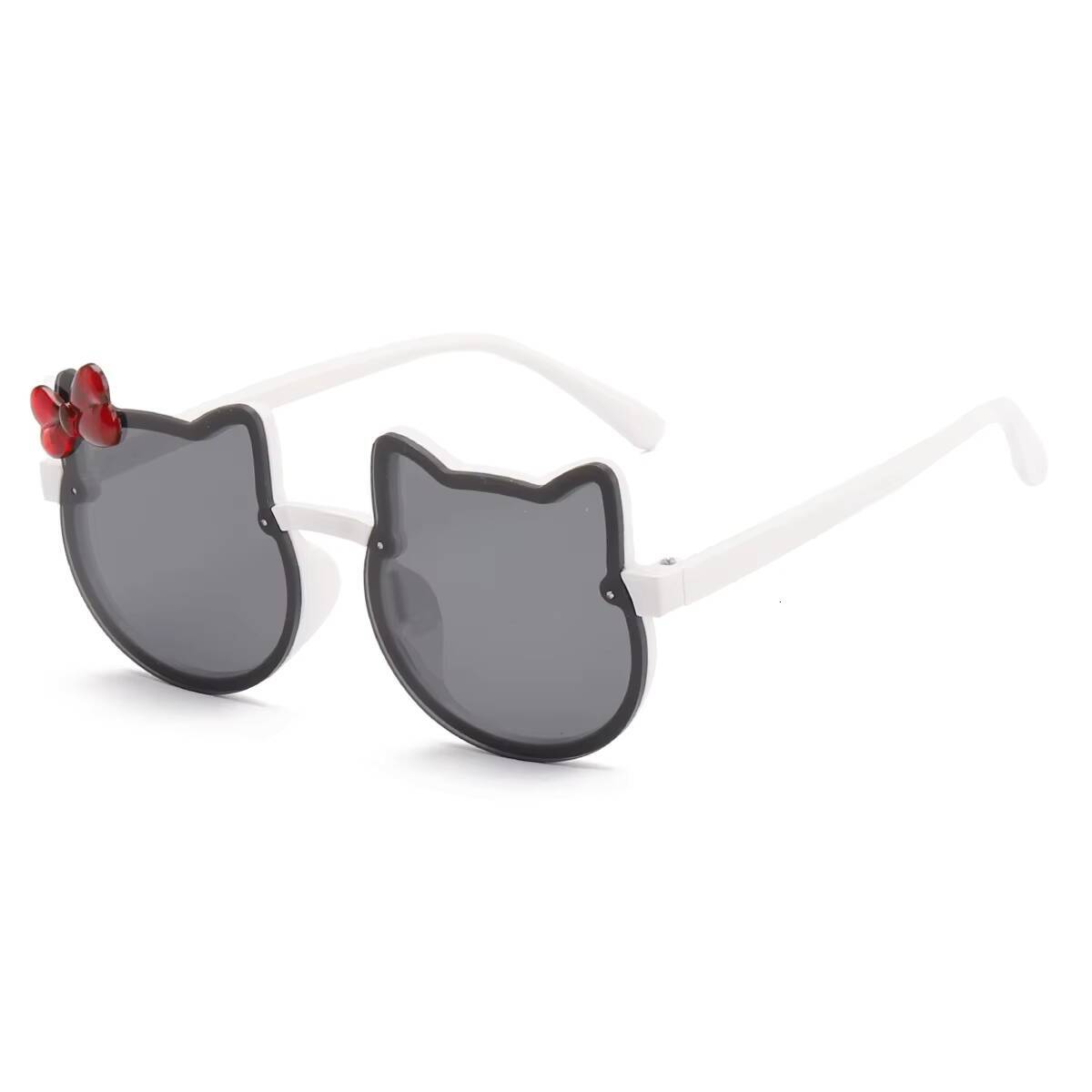 Summer Kids Cute Kitty Sunglasses Acrylic Bow Outdoor UV Protection Children Sun Glasses Baby Girls Classic Boy UV400 Eyewear ddmythur Z260305