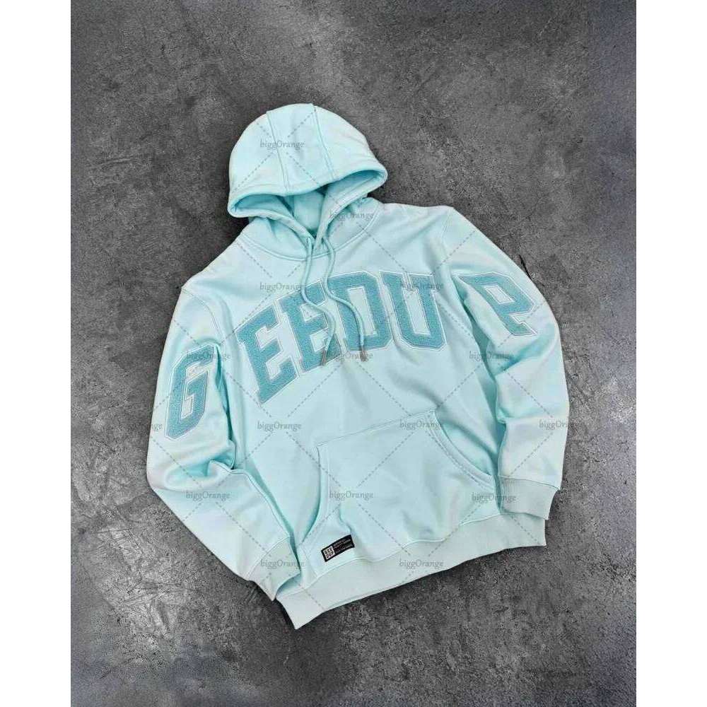 High Street Retro Y2K Streetwear Women Haruku Colorful Letter Embroidery Oversized Sweatshirt Men Hip Hop Gothic Casual Hoodie