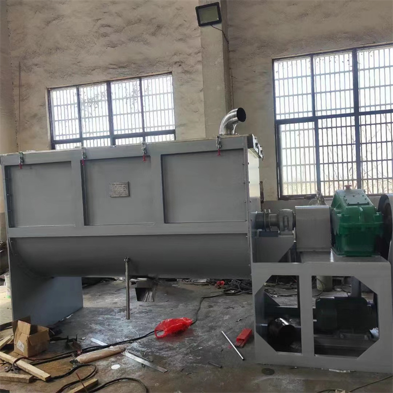 Horizontal Double Ribbon Mixer Machine for Dry Powder