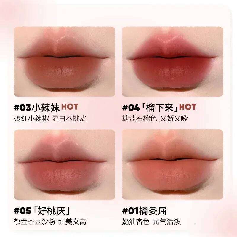 Judydoll Hug series natural matte glaze lipstick d whitening lip gloss powder cream X250705