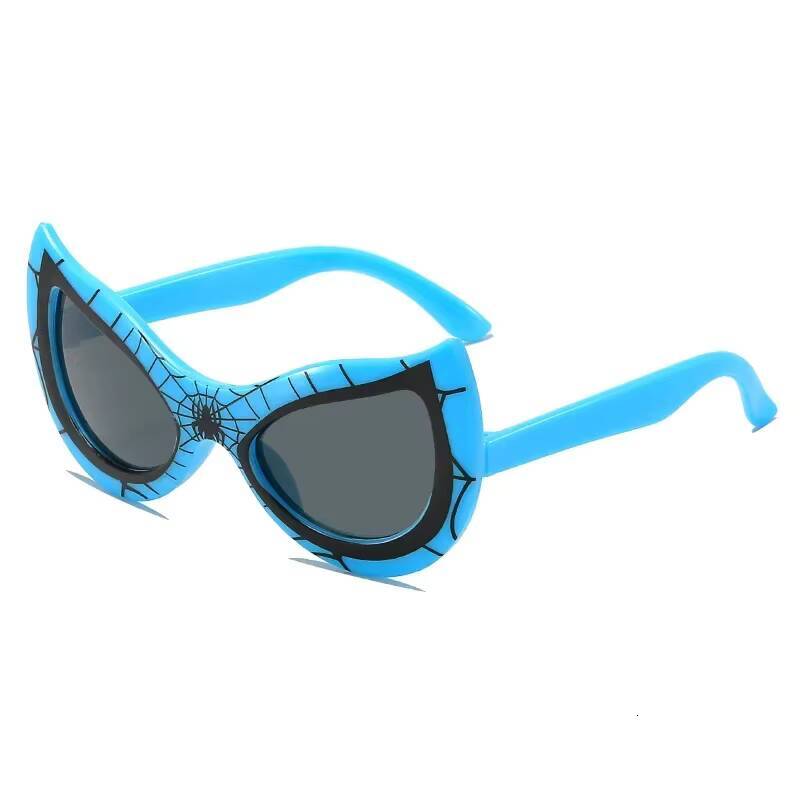 Kids Spider Sunglasses Boy Girl Cat Eye Flexible Sun Glasses UV400 Anti UVA UVB Sunshades Outdoor Goggles ddmythur Z260305