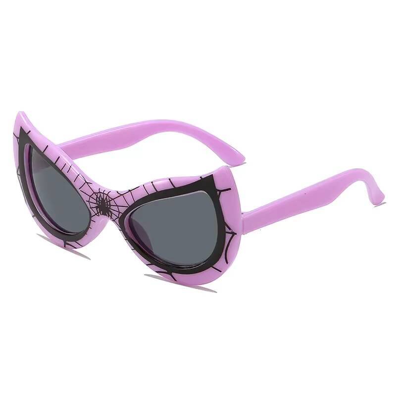 Kids Spider Sunglasses Boy Girl Cat Eye Flexible Sun Glasses UV400 Anti UVA UVB Sunshades Outdoor Goggles ddmythur Z260305