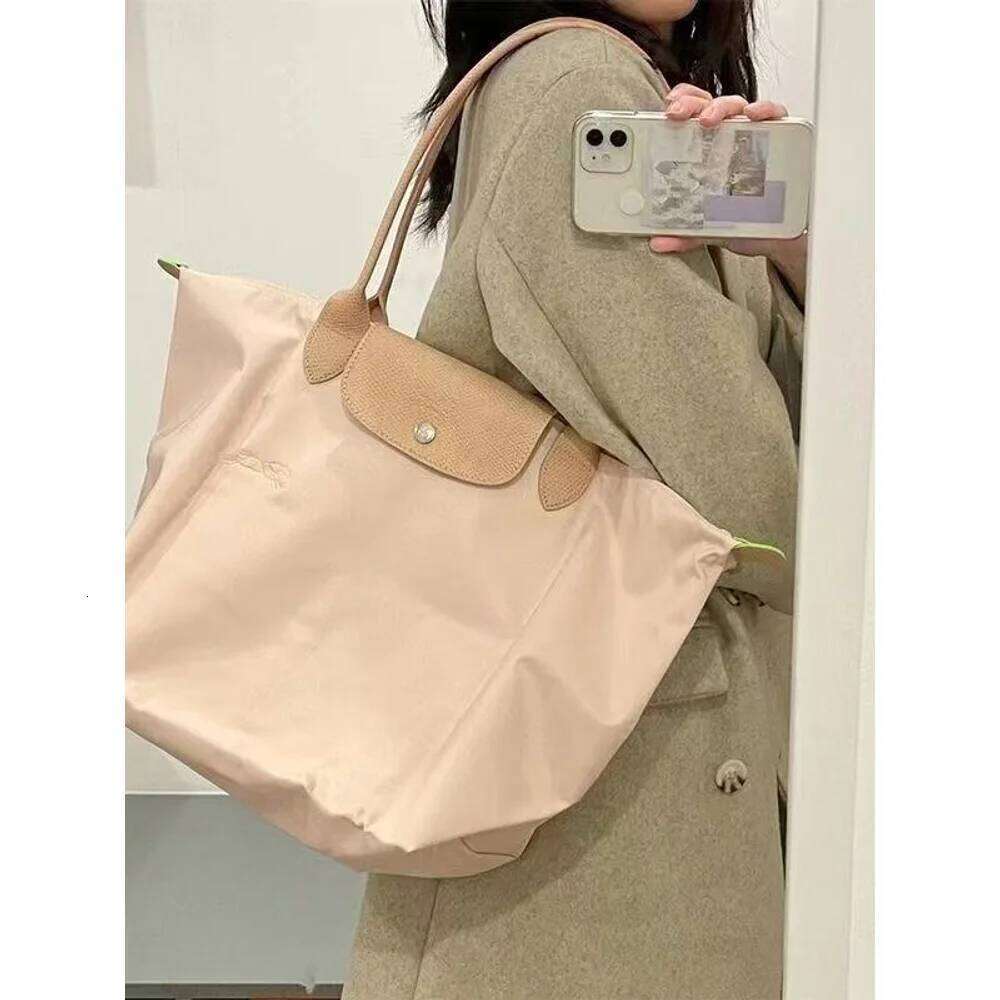 2025 French Lc Dumpling Embroider Style Shoulder Satchel Tote Work Clothing Women's Bag