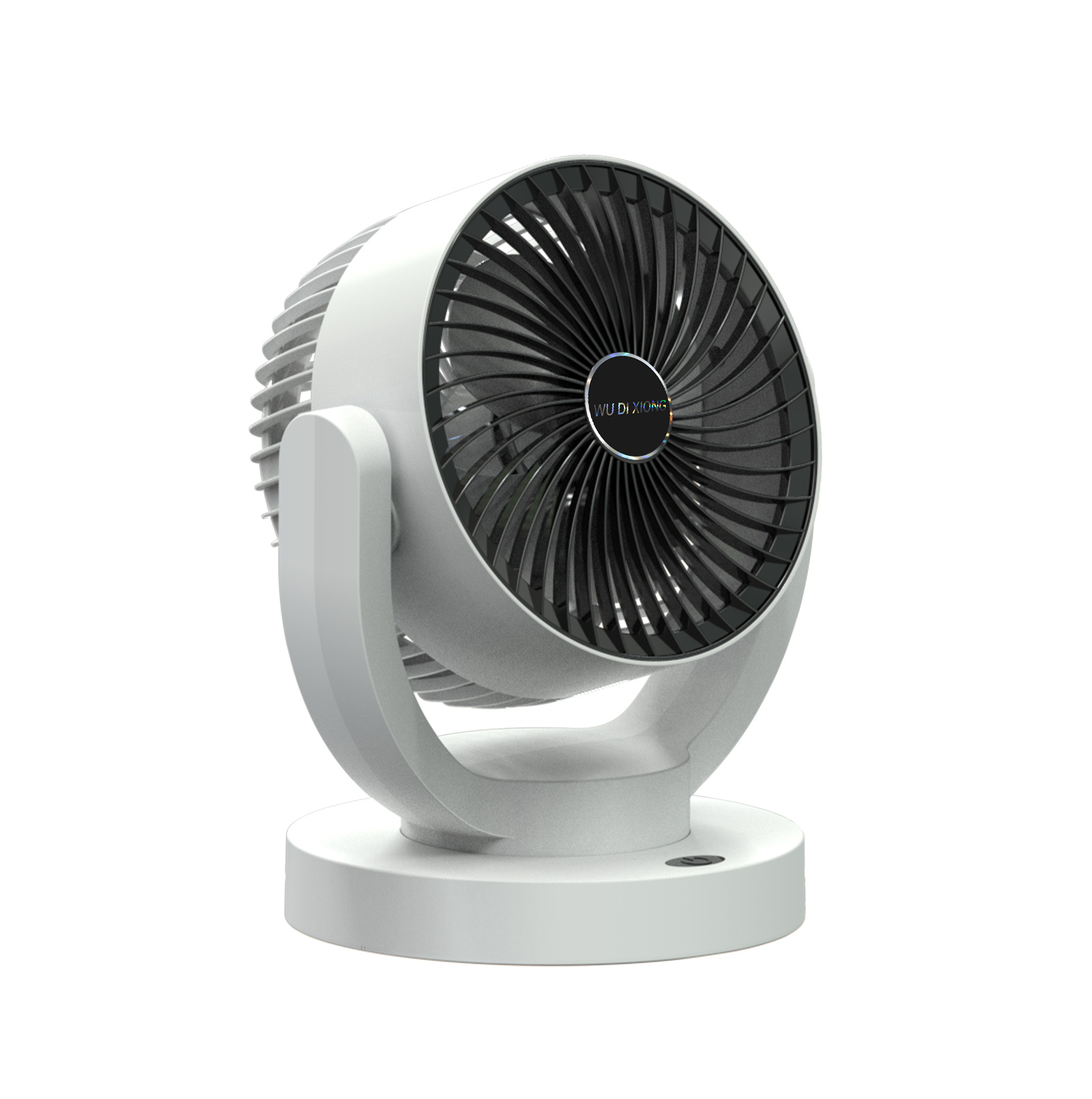New desktop circulating fan - USB charging air convection electric fan - Student dormitory desktop standing small fan Z250214