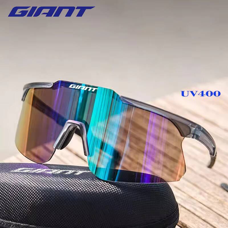 giant cycling sunglasses mountaineering for men and women, sports glasses UV protection MTB/Road Cycling with case ddmythur