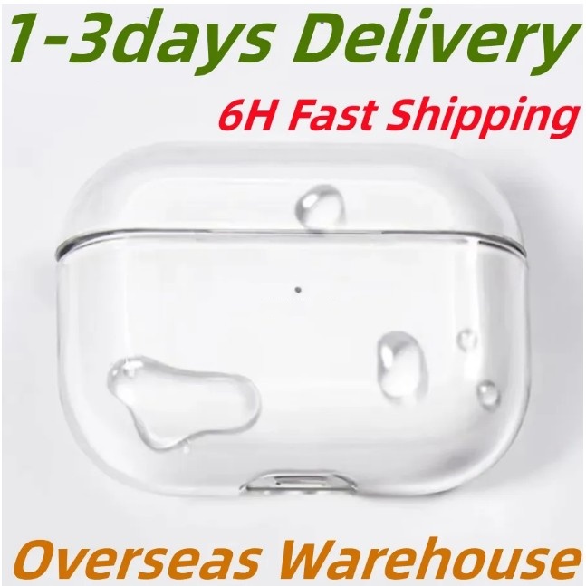 USA Stock Wholesale For Air pods pro 2 3 4 5 air max earphones Accessories airpods 4 Silicone Cute Protective Headphone Cover airpodspro 2 Shockproof Case