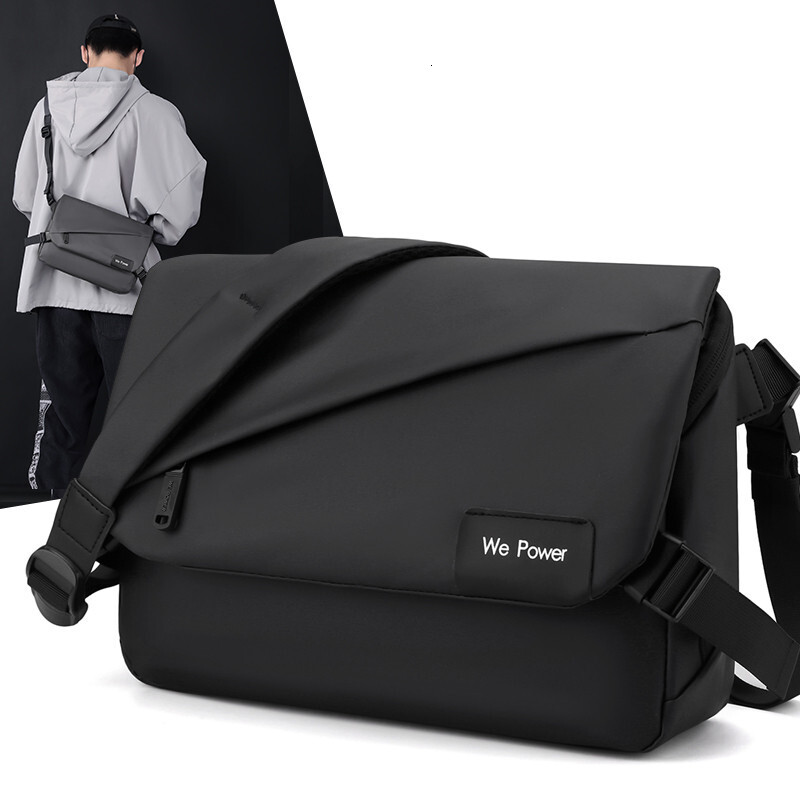 New men s minimalist crossbody bag trend fashionable women s shoulder bag designer trend bag men s large capacity waterproof crossbody bag