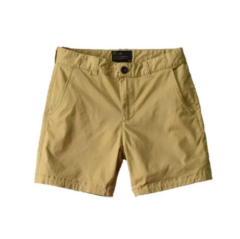 Mens Summer Slim-fit 5 Inseam Flat-Front Stretch Solid Color American Cargo Shorts Casual Sports Jogging Beach Elastic Pants W250705