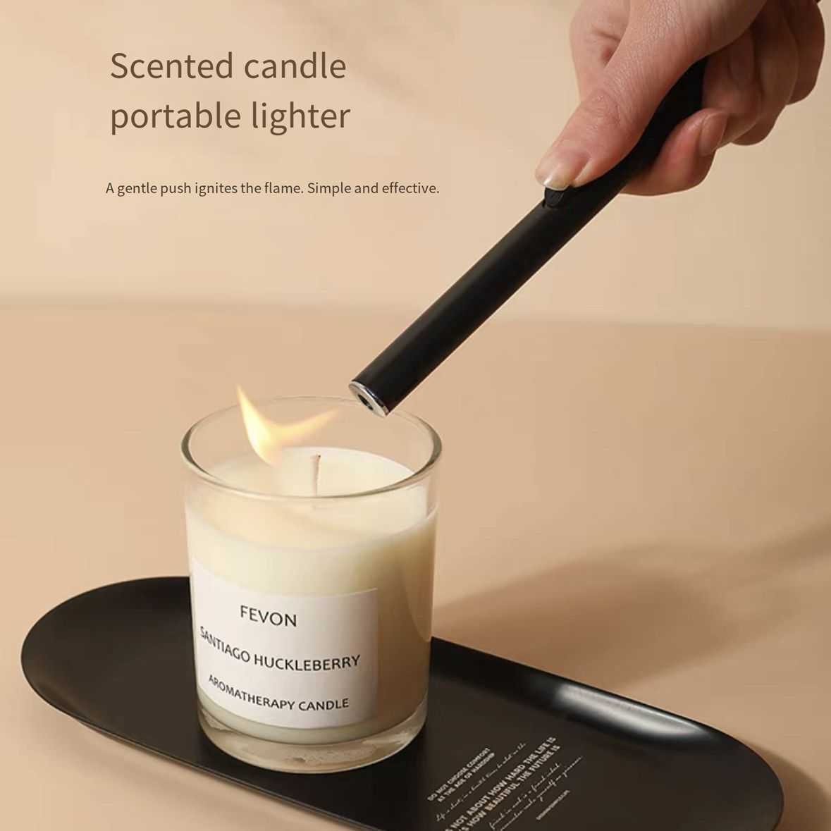 New model handheld long-style ignition device, windproof kitchen gas stove lighter, inflator for household use, scented candle for burning, companion 