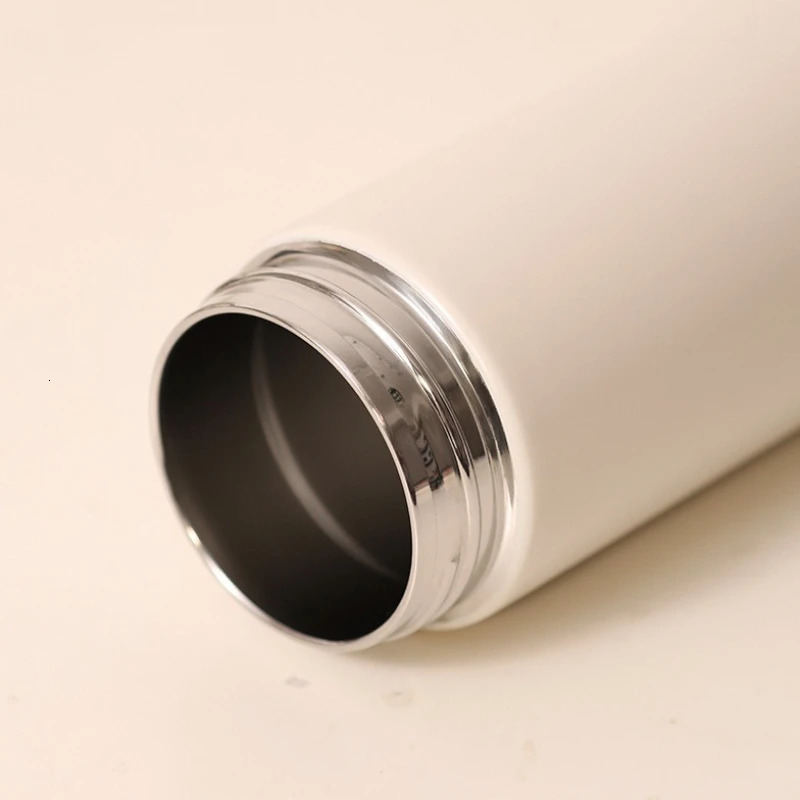 500ml Thermos Water Bottle Tumbler Kawaii 316 Stainless Steel Insulated With Handle Straw Coffee Tea Juice Portable Thermal Cup 250704 W260226