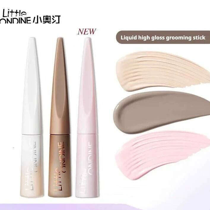 Little Ondine Liquid Contouring Concealer High Gloss Stick Refinish Brightening Matte Shadow 3D Nose Tear Groove Lying Silkworm X2507