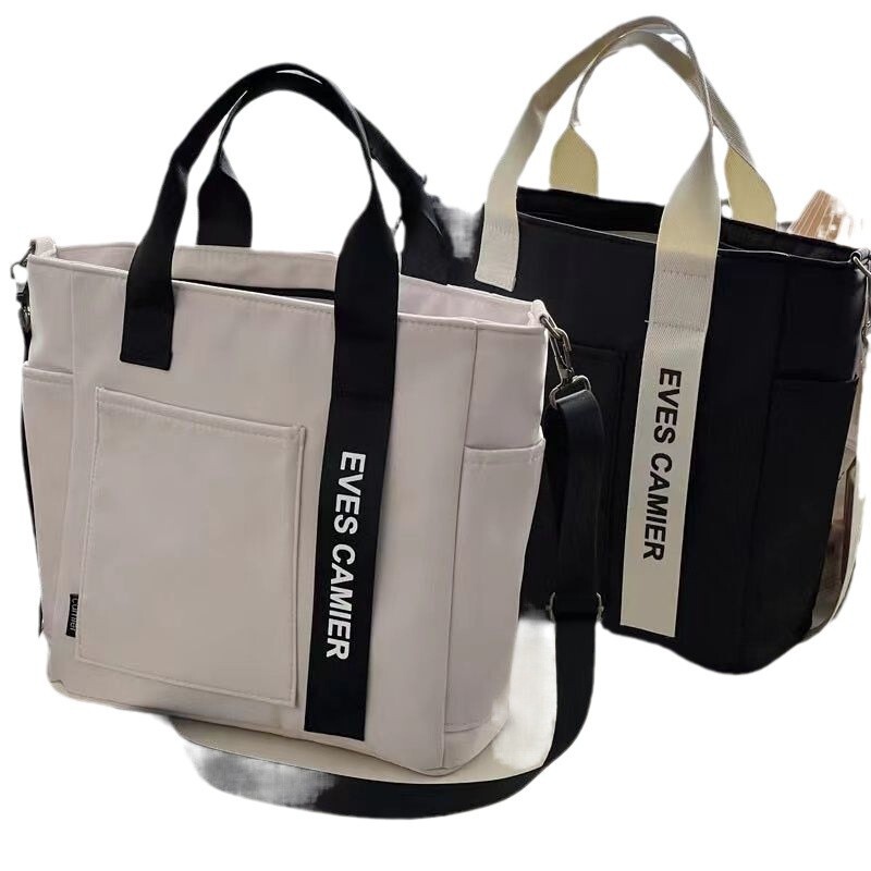 New waterproof fashionable trend handbag canvas crossbody bag trend designer bag fashionable simple multifunctional women s shoulder bag