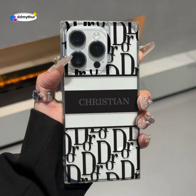 Advanced English Text Ice Crystal Cube Compatible with Apple Phone Case ddmythur