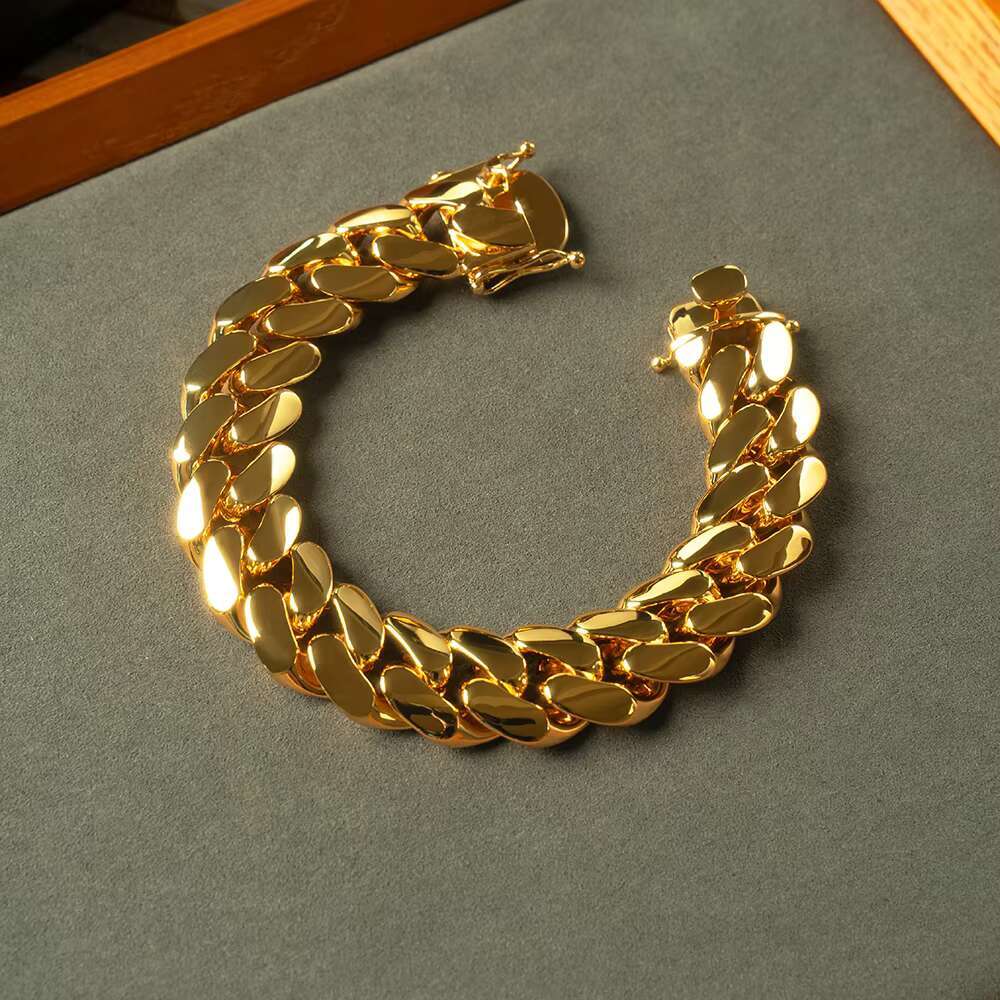Hip Hop Jewelry Fashion Style Luxury and Heavy Necklace Super Big Cuban Necklace Big Ass Cuban Link Chain Miami Cuban Link