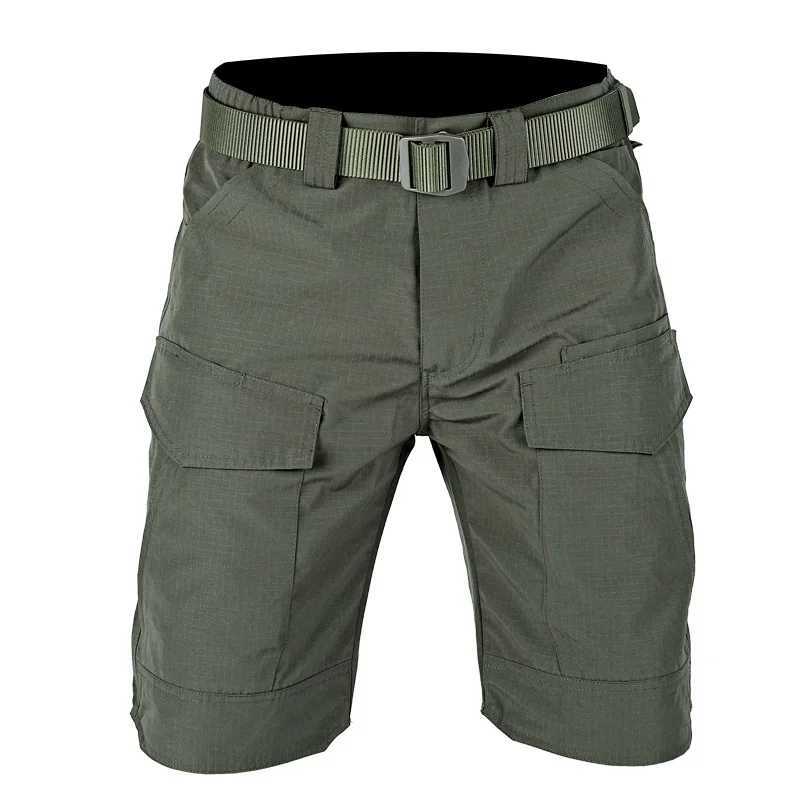 Mens Cargo Shorts Work Khaki With Pockets Male Short Pants Button Wide Clothes Summer Y2k Harajuku Loose Vintage Cotton W250705