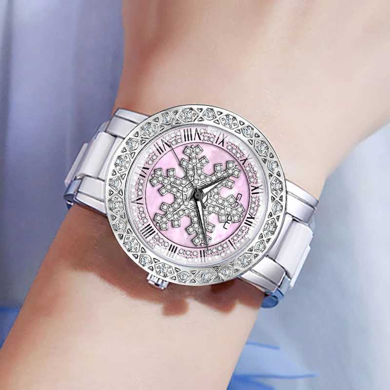 Rotation Dial Women Bracelet Watches Silver Ladies Wrist Watches Quartz Wristwatches Top Brand Luxury Gift For Girlfriend Wife W250704